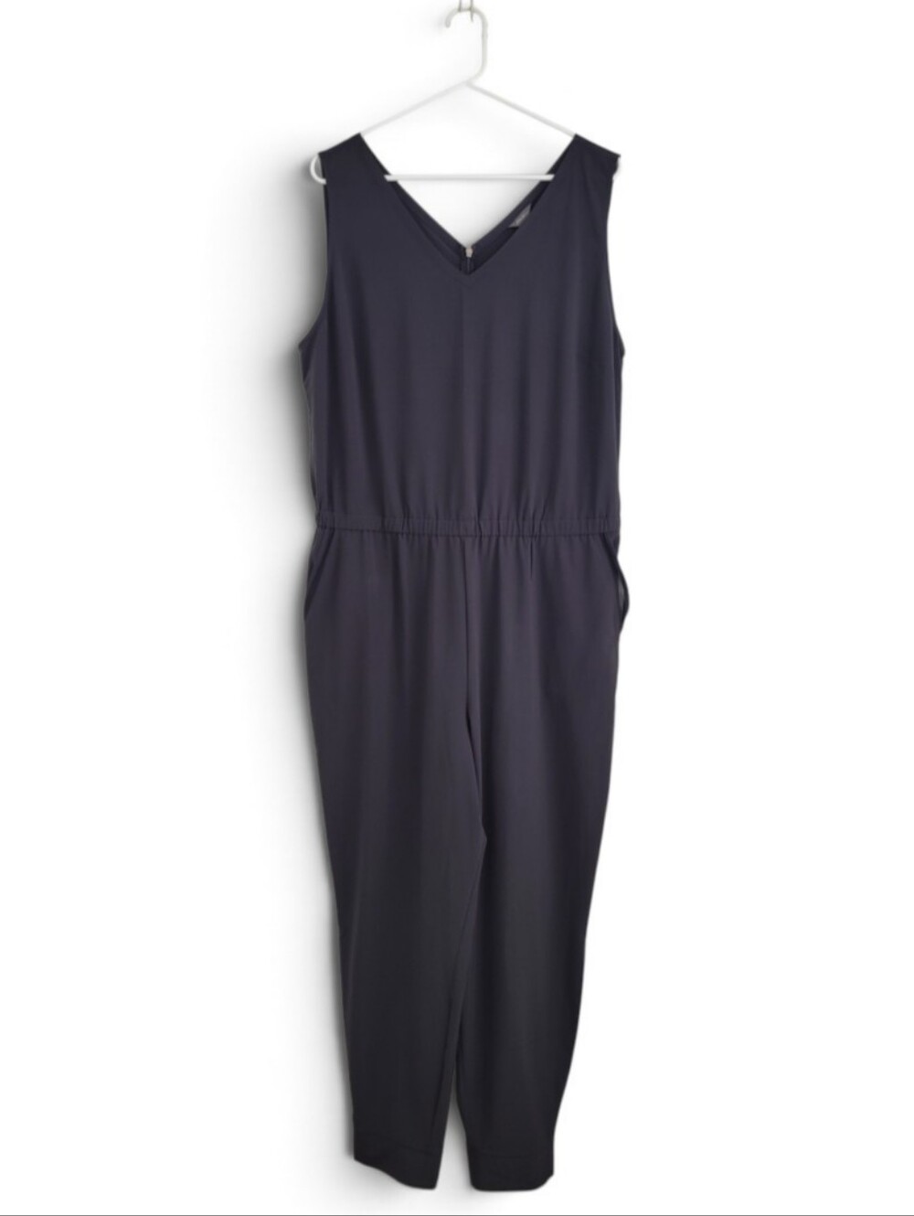 Eddie Bauer Sleeveless V-Neck Jumpsuit